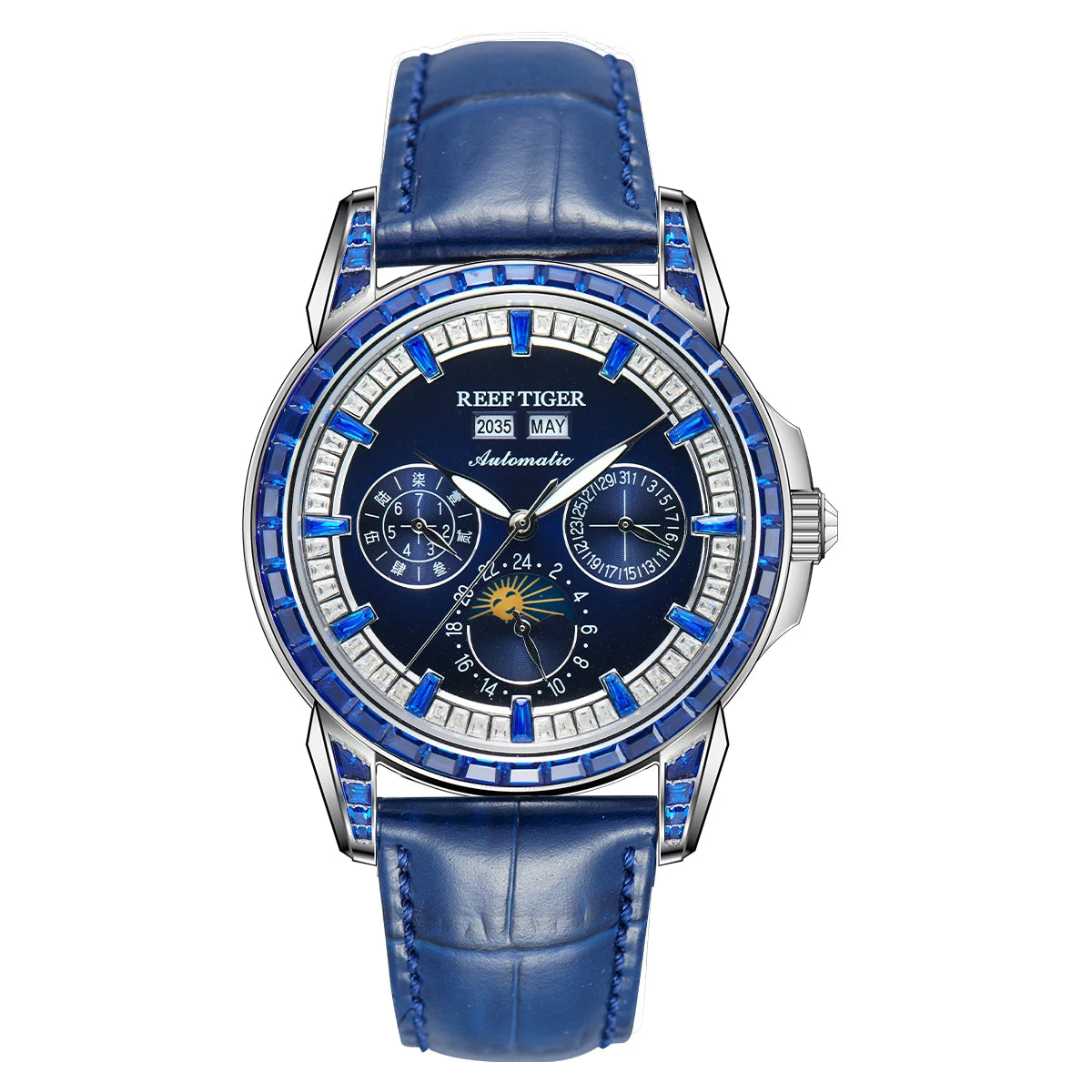 Blue Moonphase Watch