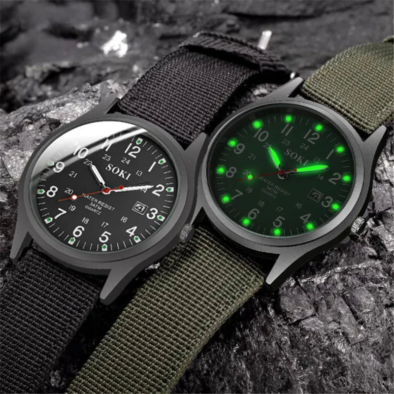 Military Nylon Watch