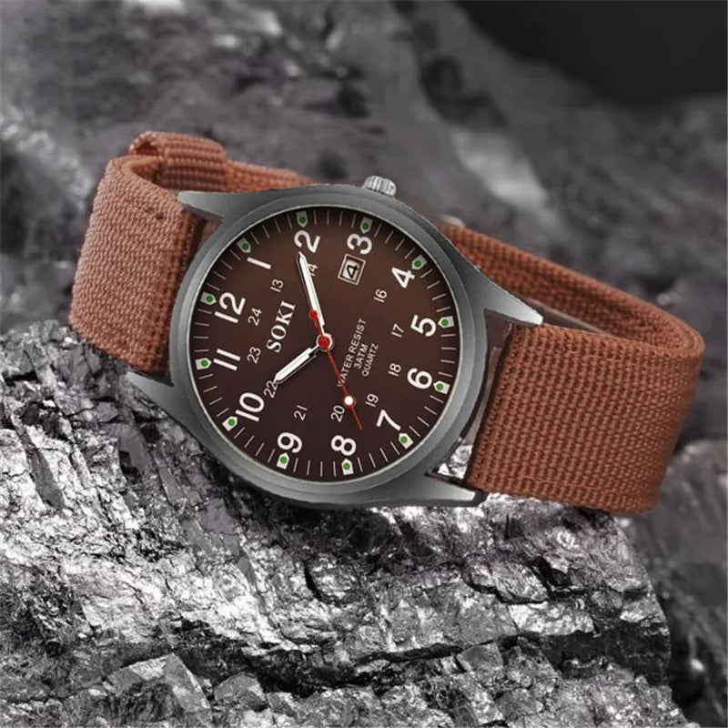 Military Nylon Watch
