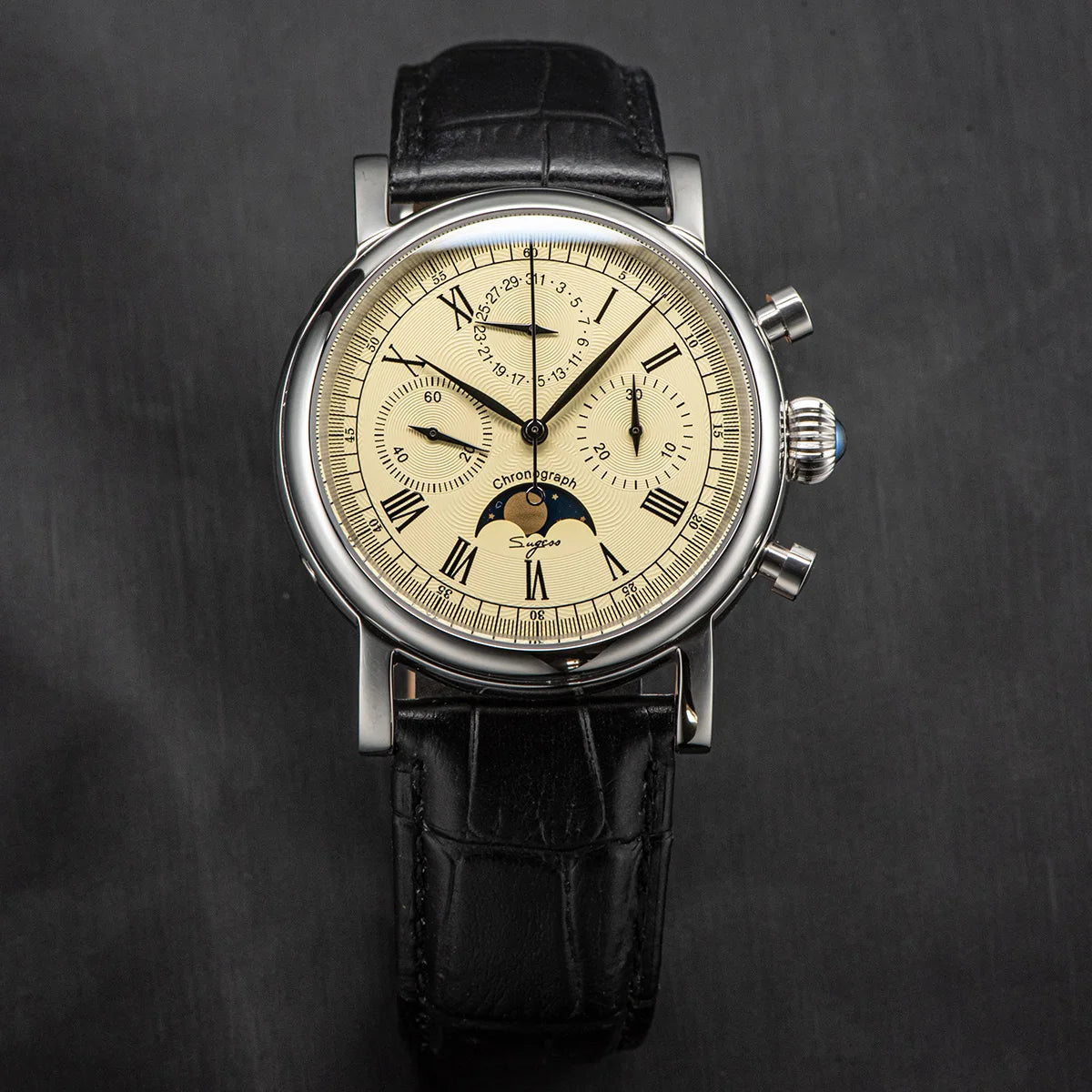 Pilot Moonphase Chronograph Watch