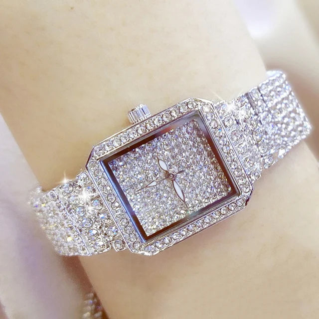 Rose Gold Diamond Watch