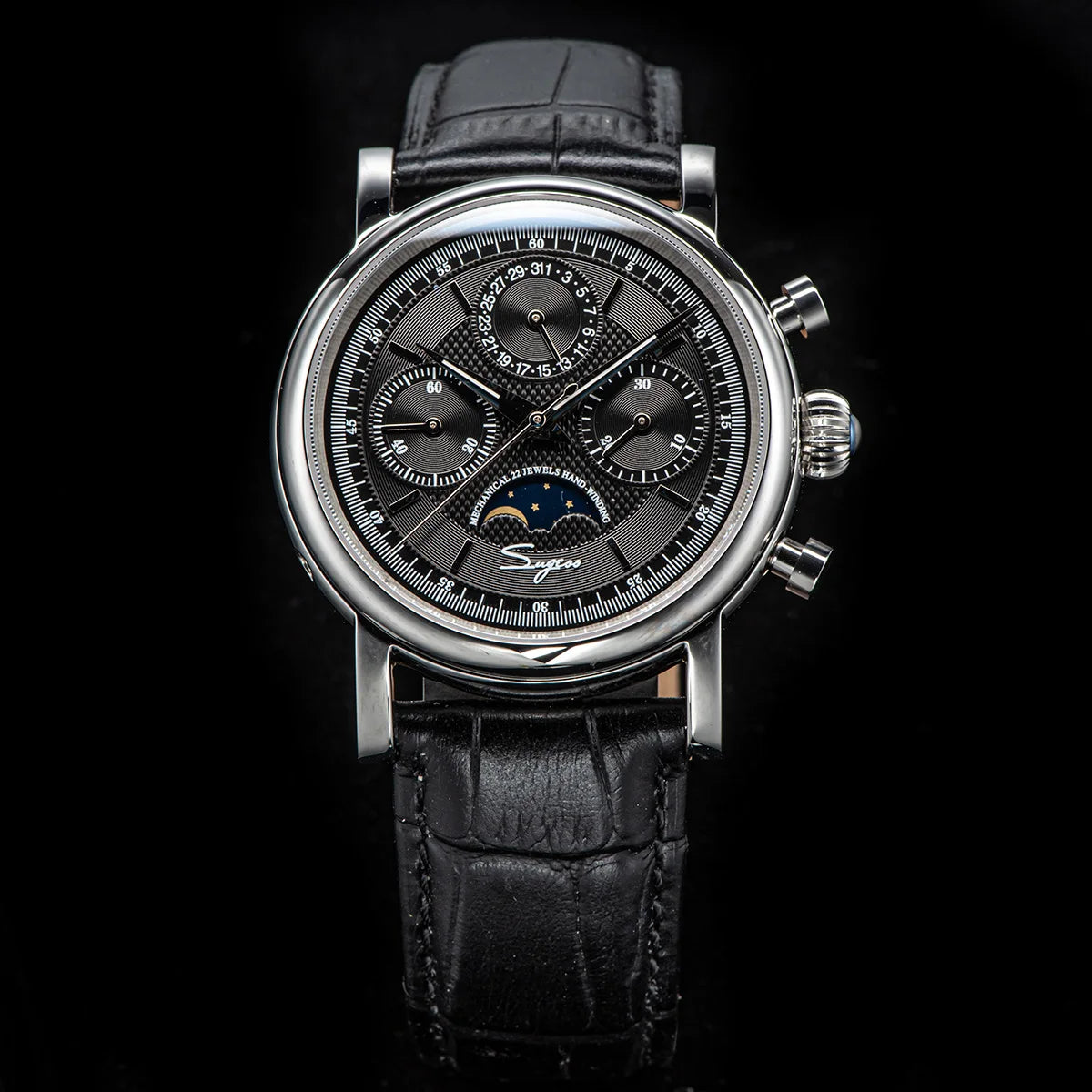 Pilot Moonphase Chronograph Watch