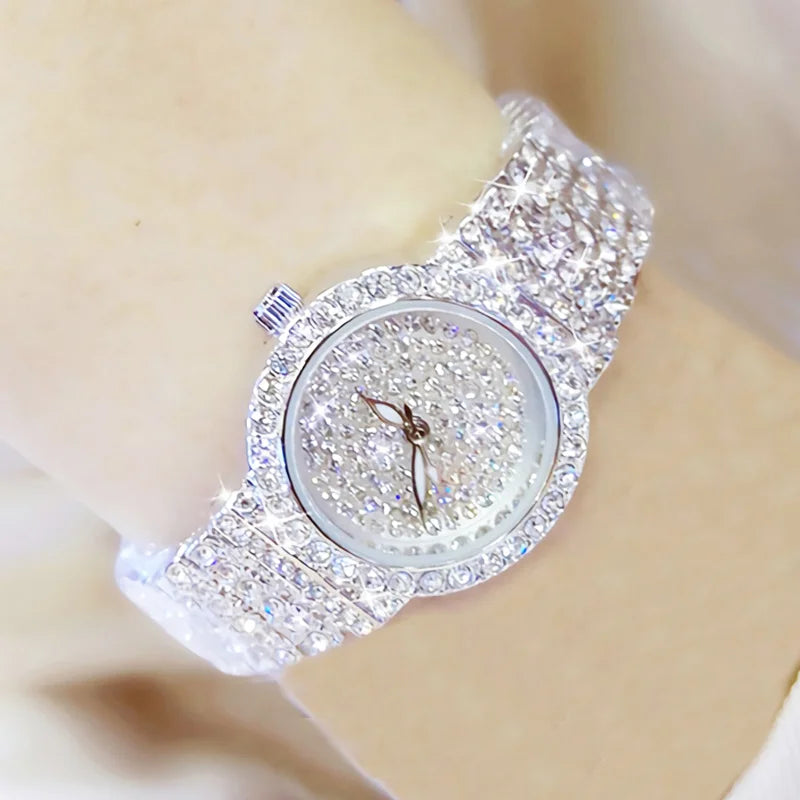 Rose Gold Diamond Watch