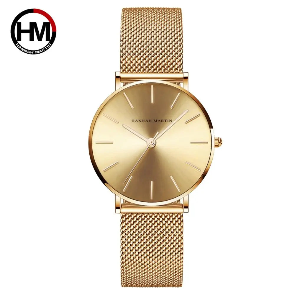 Rose Gold Bracelet Watch