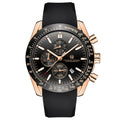 PAGANI DESIGN New 45mm Men Quartz Watch Rubber Belt Men's Luxury Watch Fashion Casual Sports Male Clock Relogio Maasculino