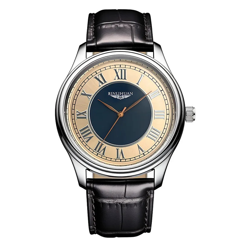 Men's watches, fashion casual business high-end quartz watches