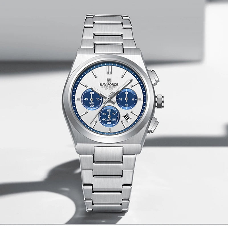 Stainless Steel Couple Watch