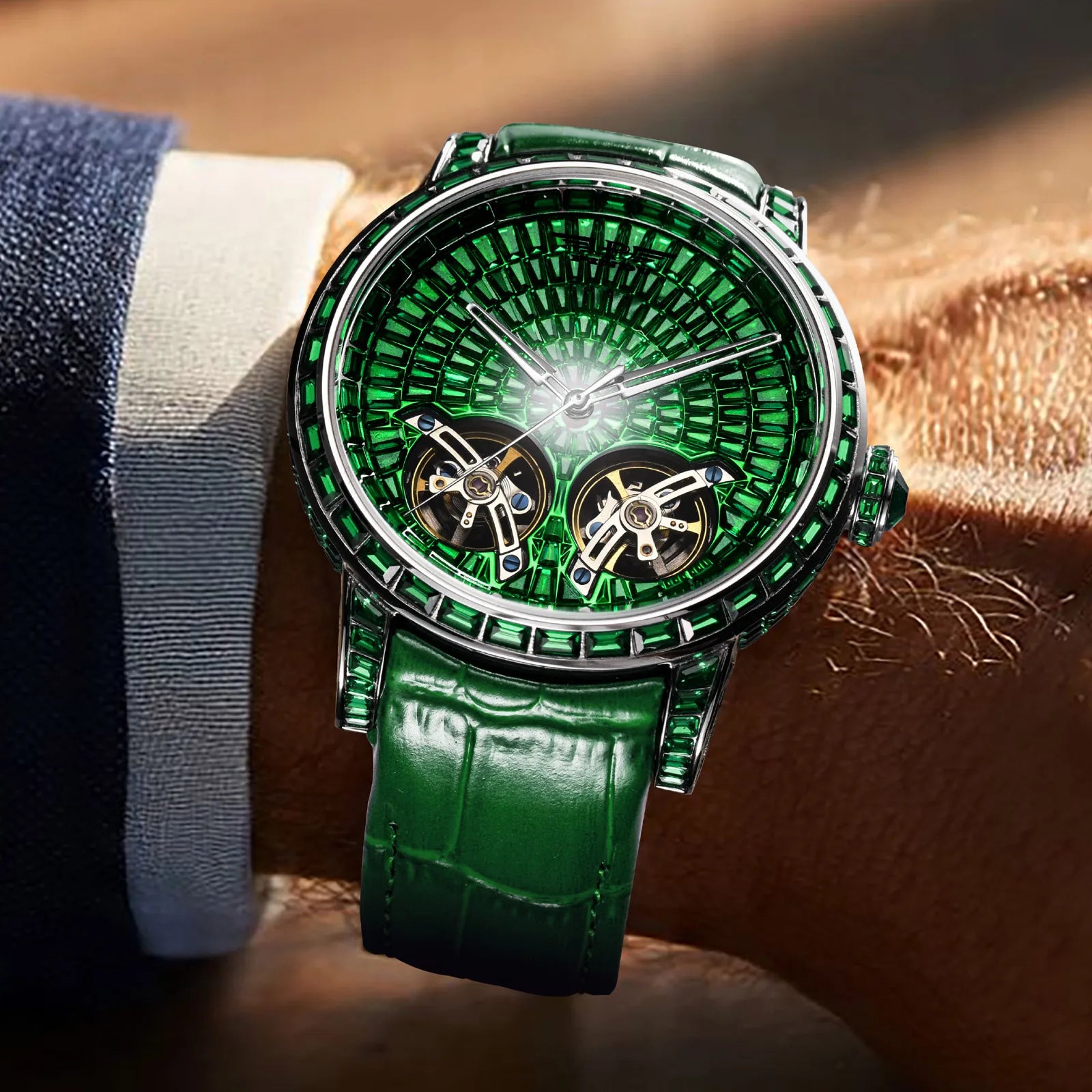 Double Flying Tourbillon