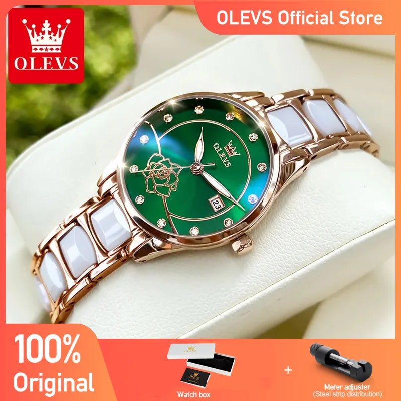 Camellia Ceramic Watch