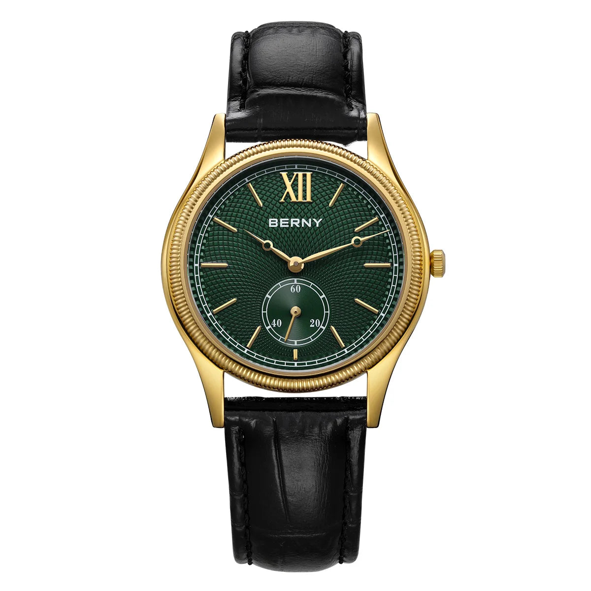 Classic Gold Leather Watch