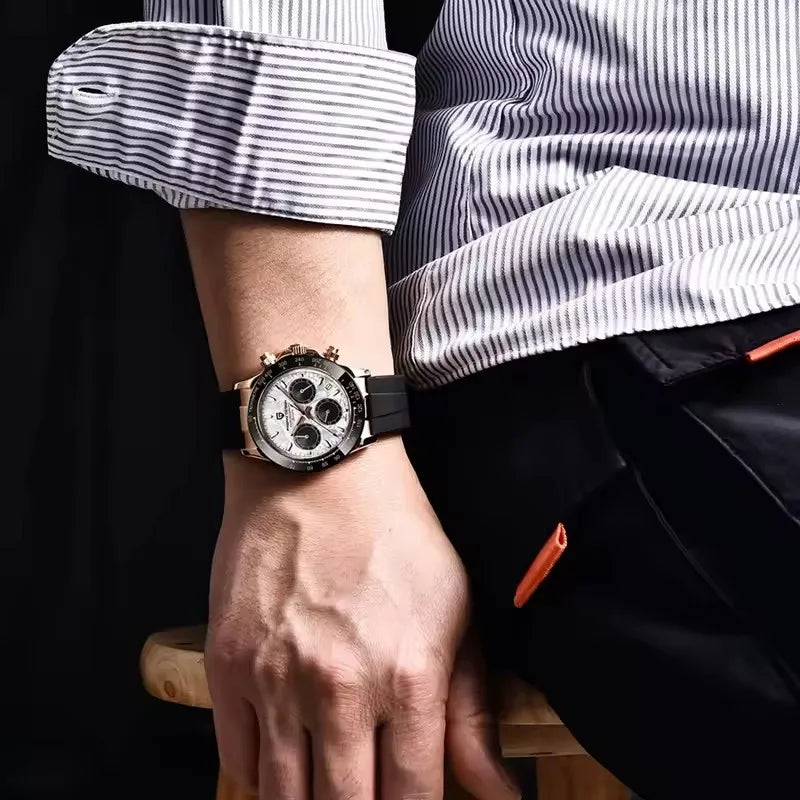 Retro Chronograph Watch