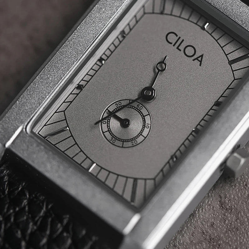 Black Square Quartz Watch