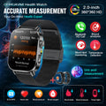 2026 Nursing Grade Smartwatch Men 2.0inch AMOLED ECG Heart Health BP Lipid Uric Acid Monitor Bluetooth Call Outdoor Sports Watch