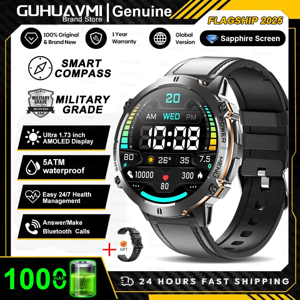 Rugged GPS Sport Smartwatch