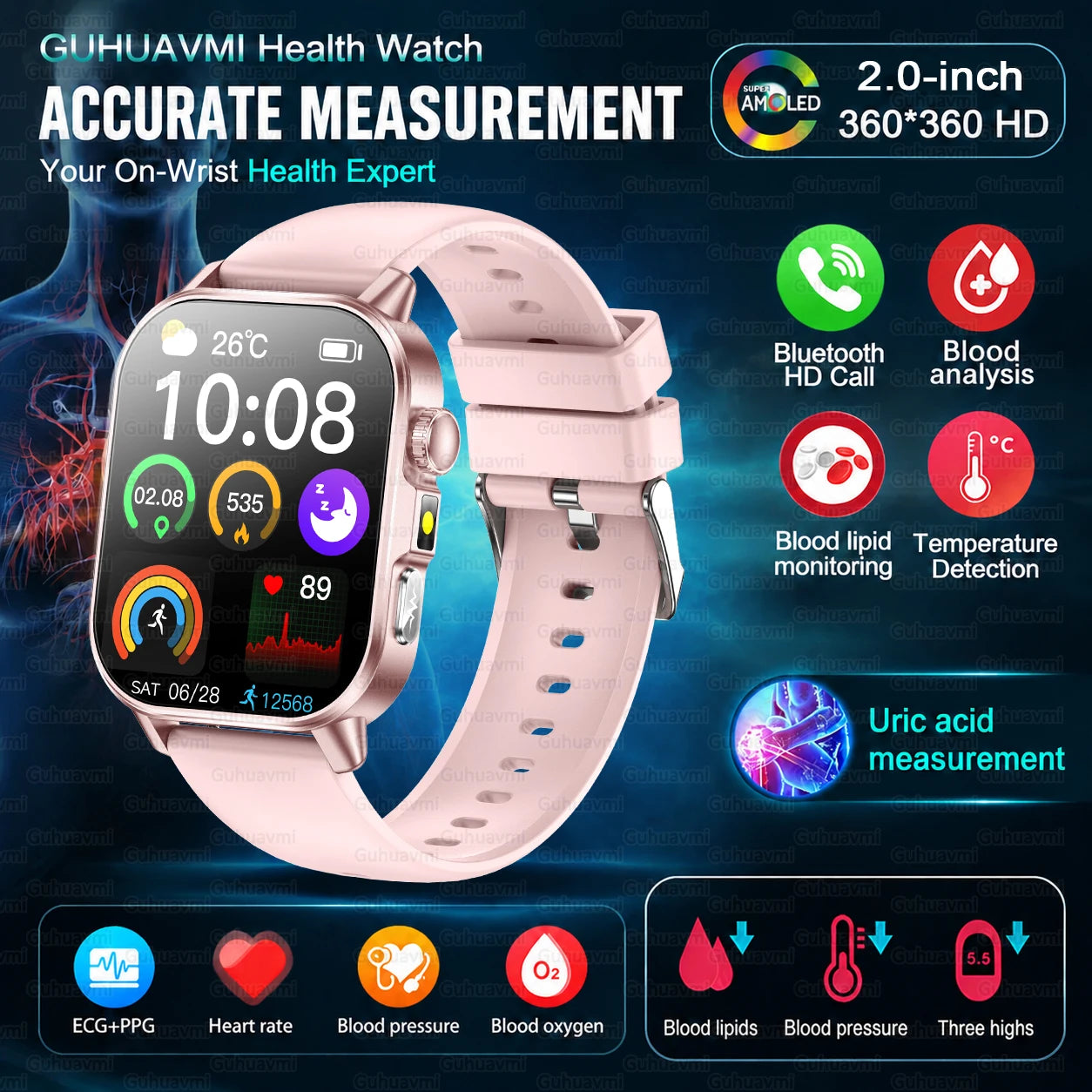 Nursing Health Smartwatch