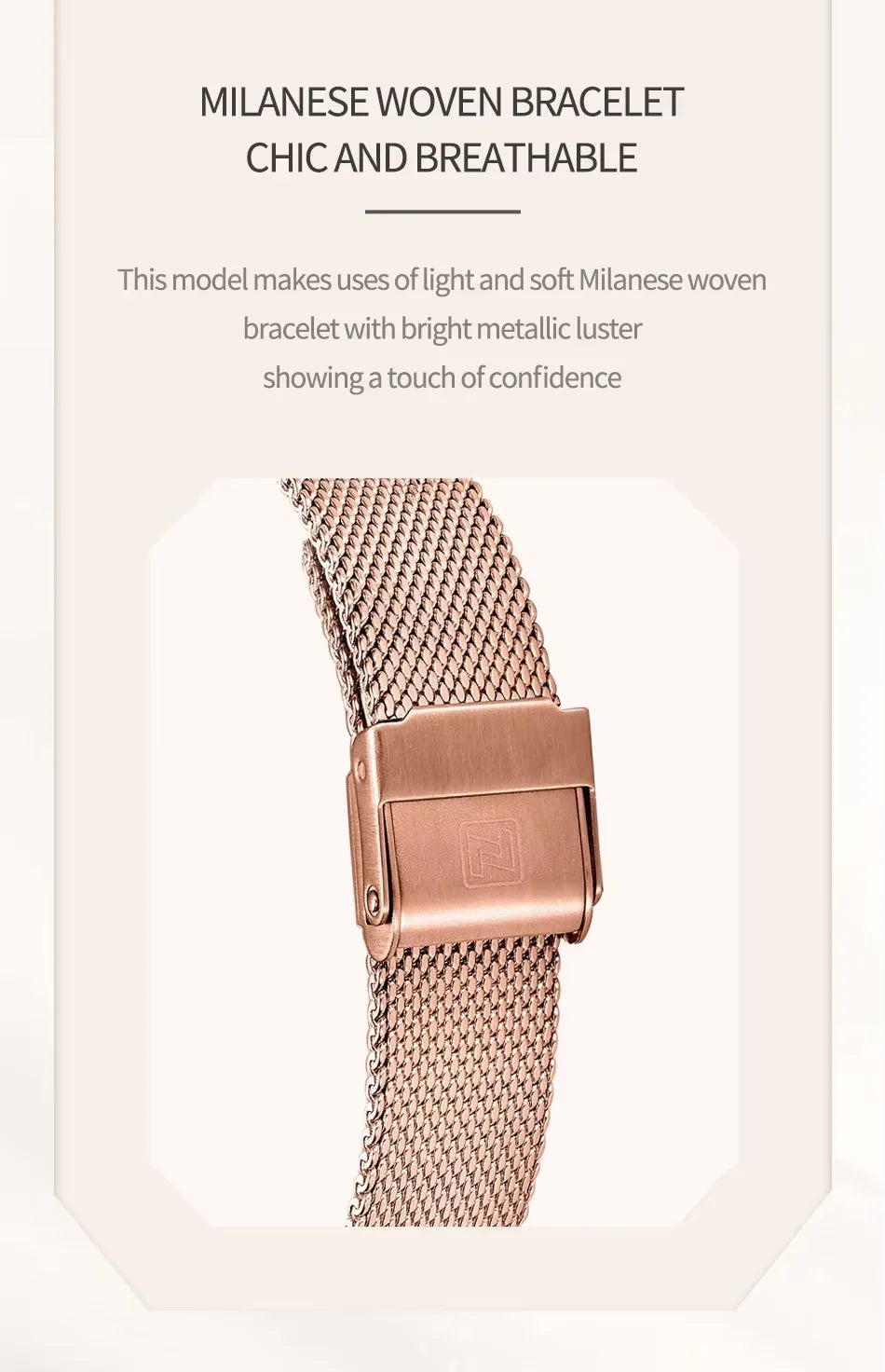 Rose Gold Watch