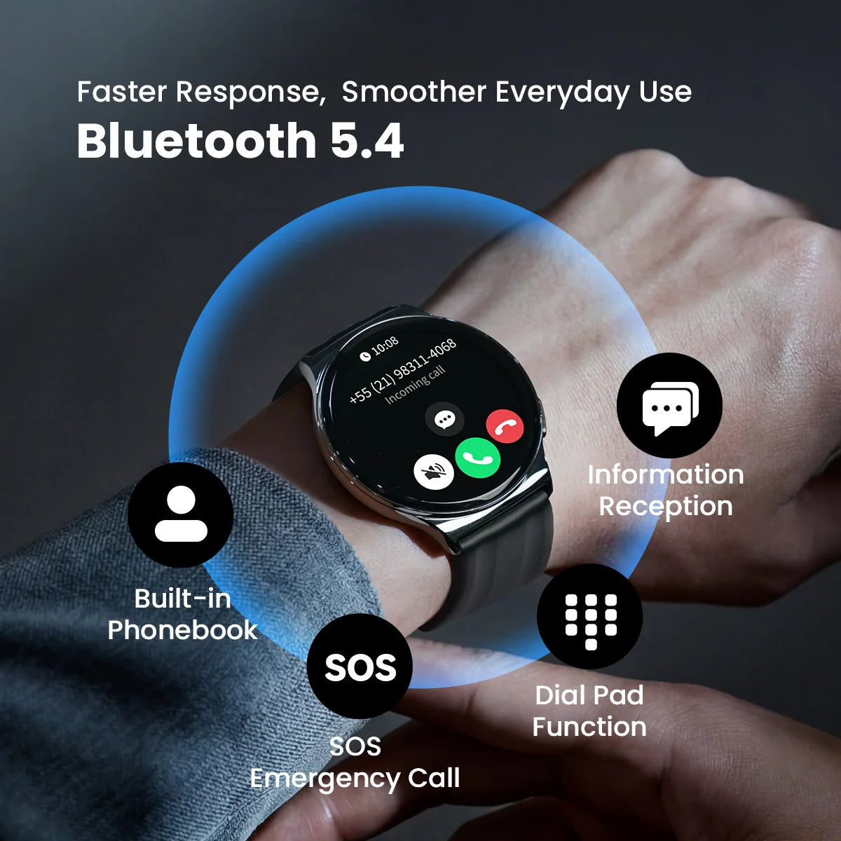 AMOLED Calling Smartwatch