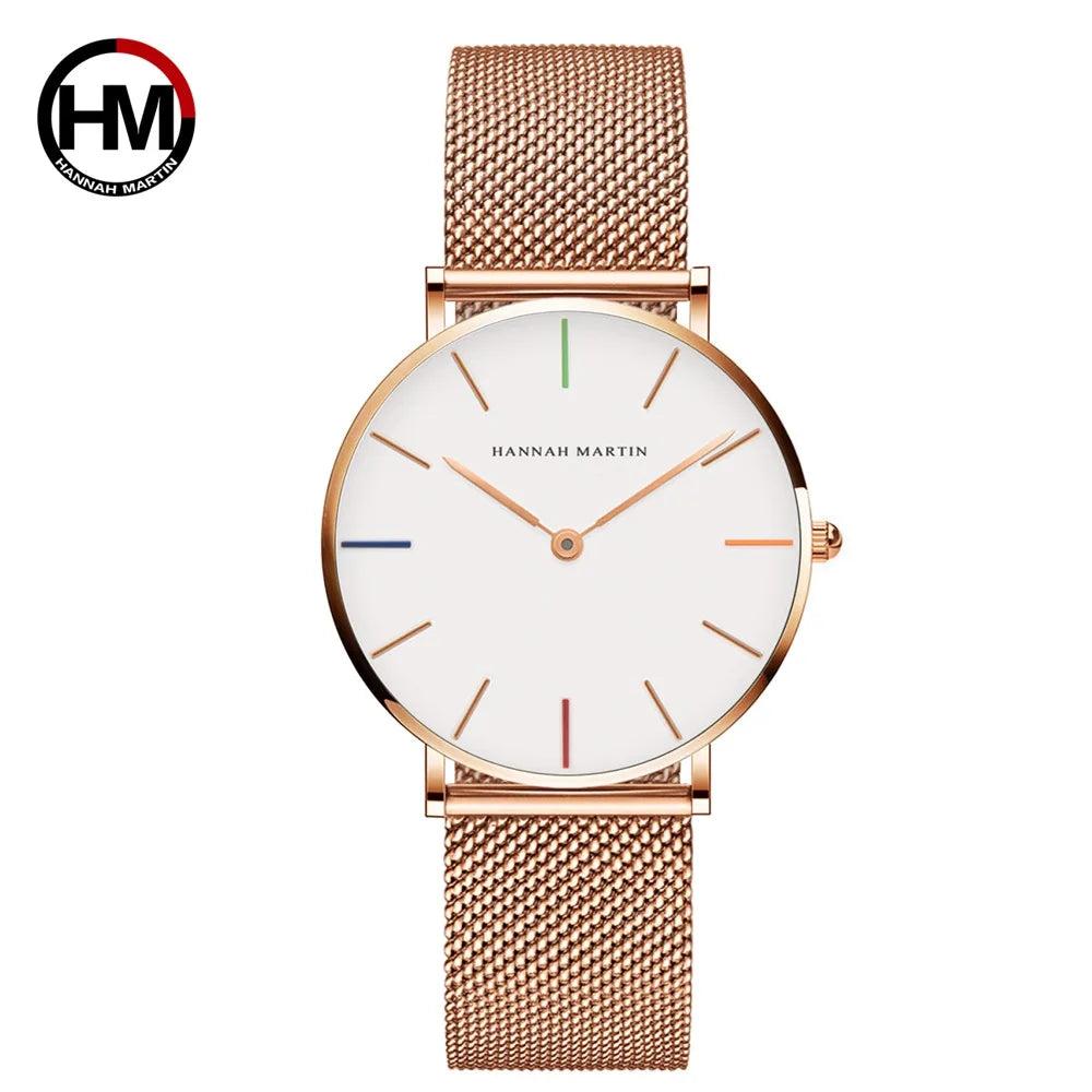 Rose Gold Bracelet Watch
