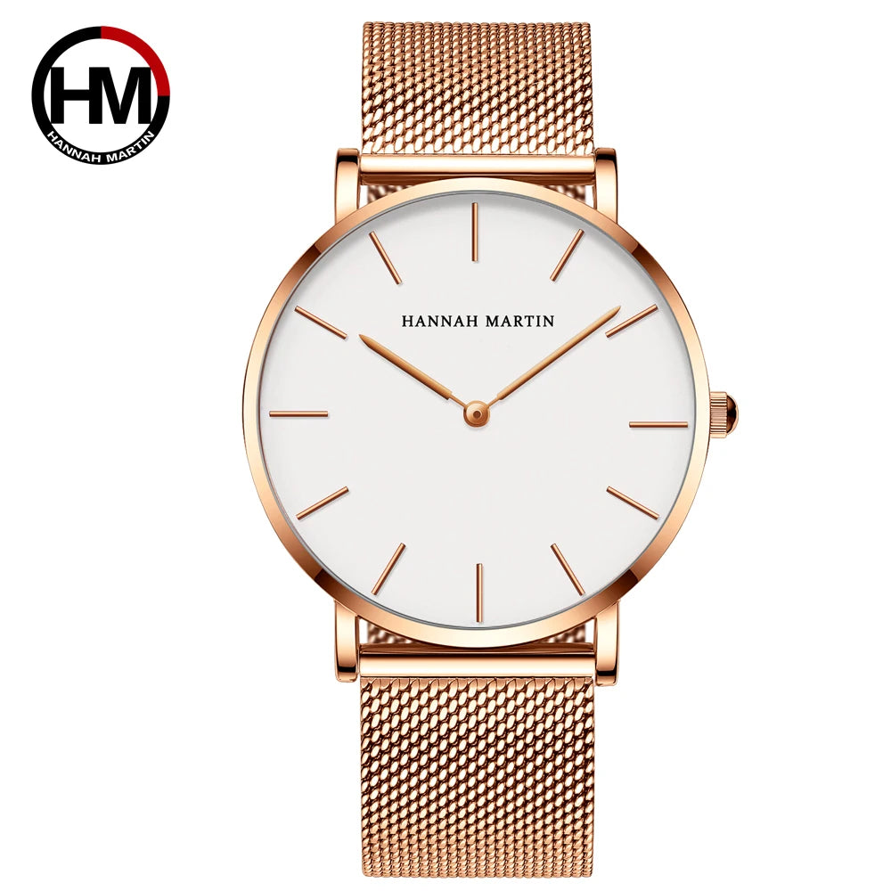 Couple Watches Dropship Simple 1 Set Watch Casual Fashion Steel Mesh Steel Waterproof Luxury Brand Sport Watch Relogio Masculino