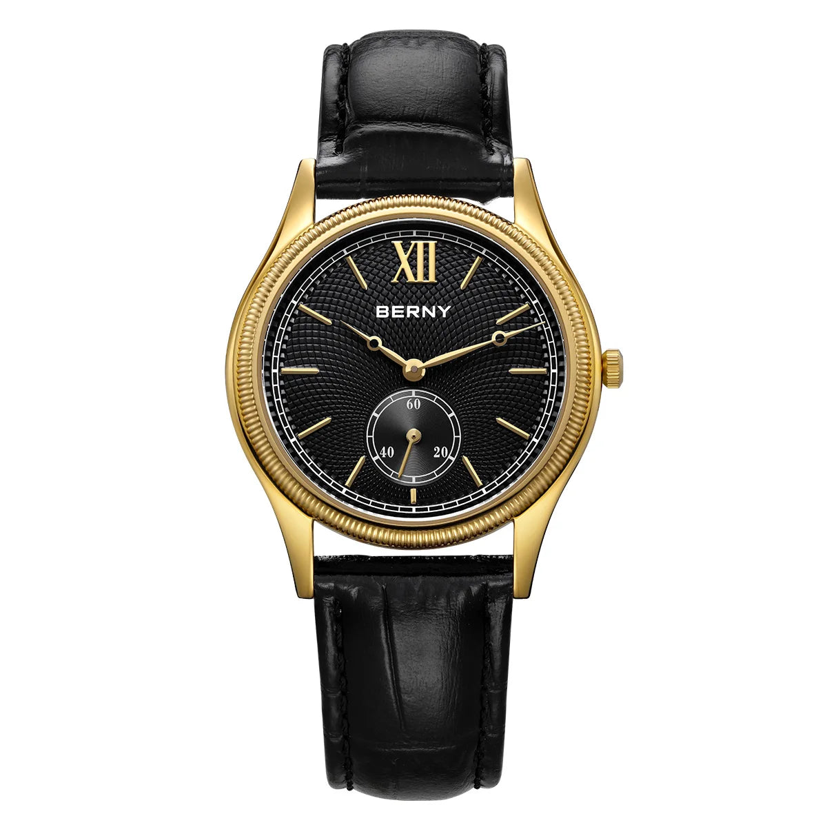 Classic Gold Leather Watch