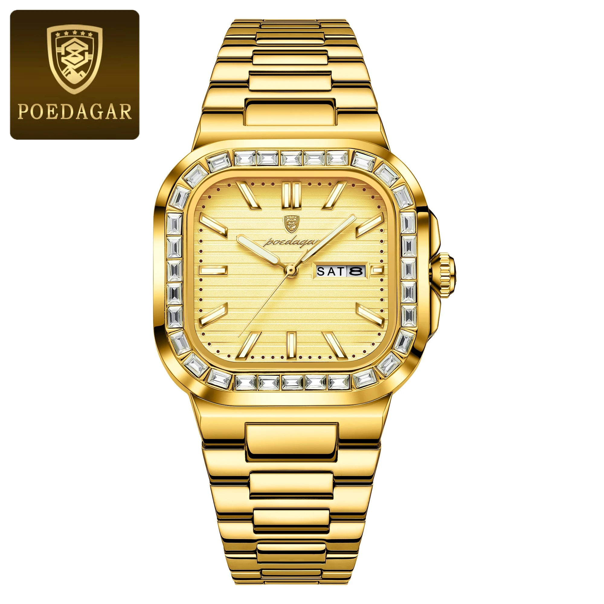 Square Steel Watch
