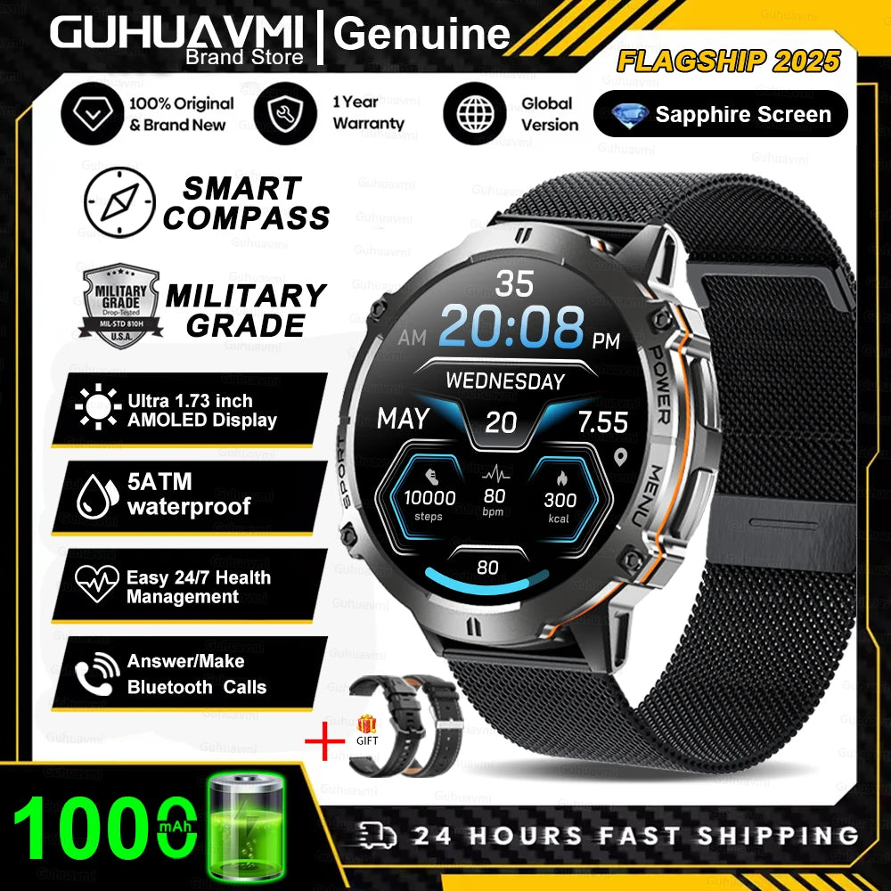Rugged GPS Sport Smartwatch