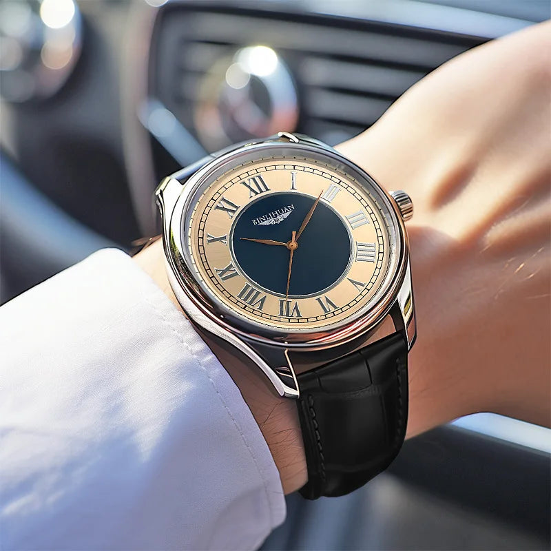 Men's watches, fashion casual business high-end quartz watches