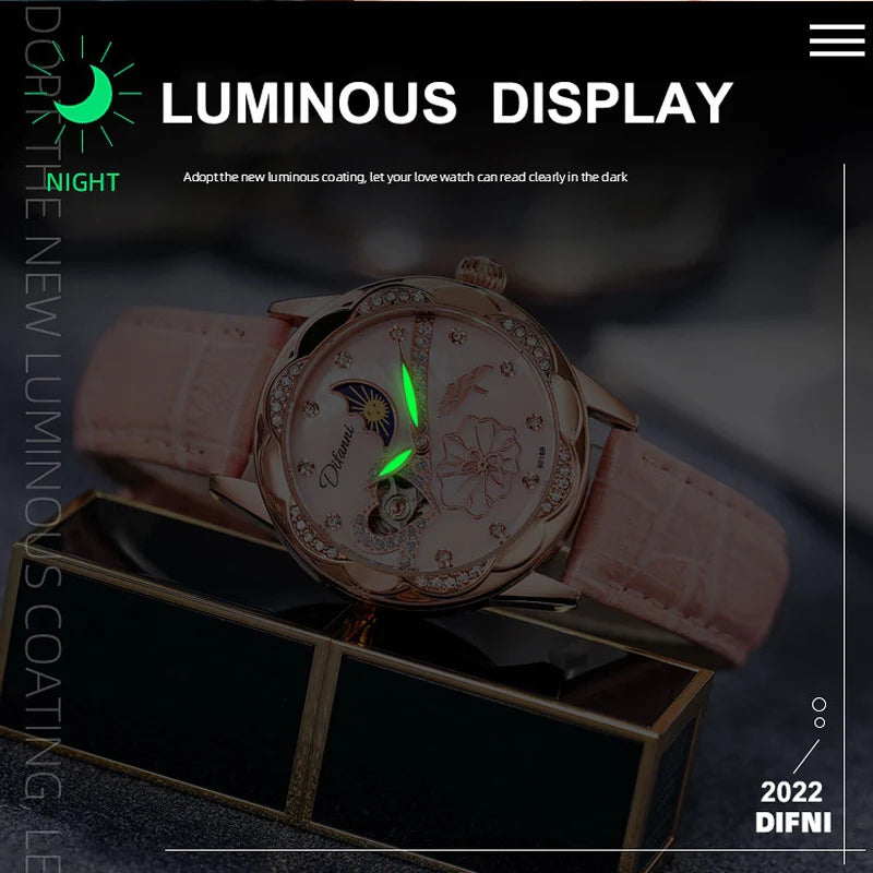 Skeleton Automatic Watch