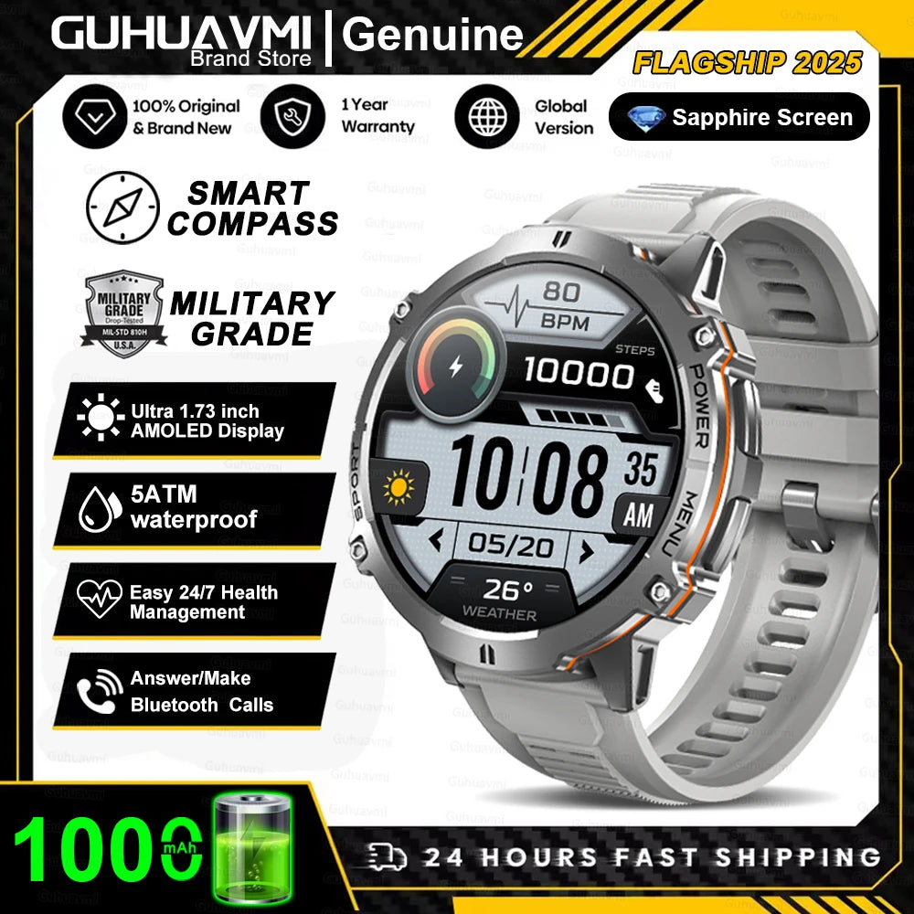 Rugged GPS Sport Smartwatch