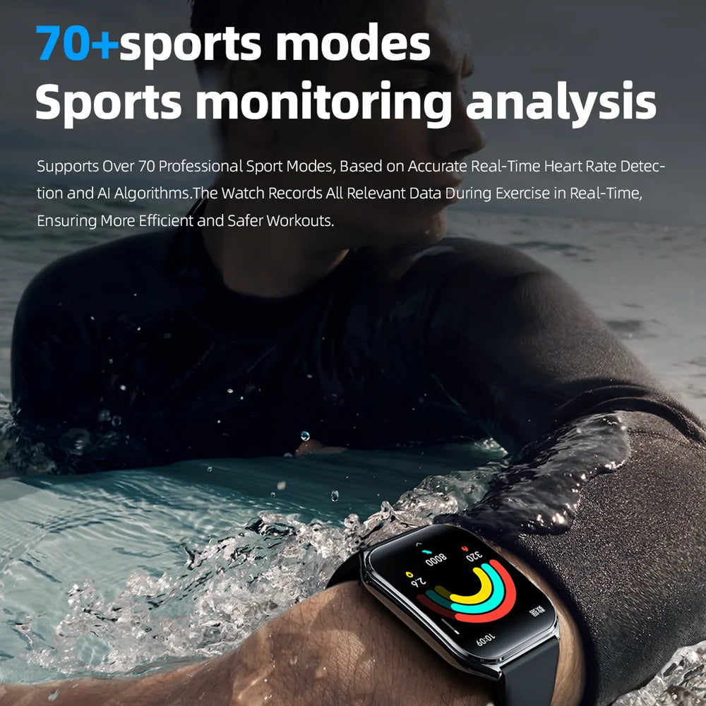 2026 New Ultra-thin Durable Women Smart Watch 1.96" Amoled Screen Sport Health Fitness Wireless Bluetooth Call Smartwatch