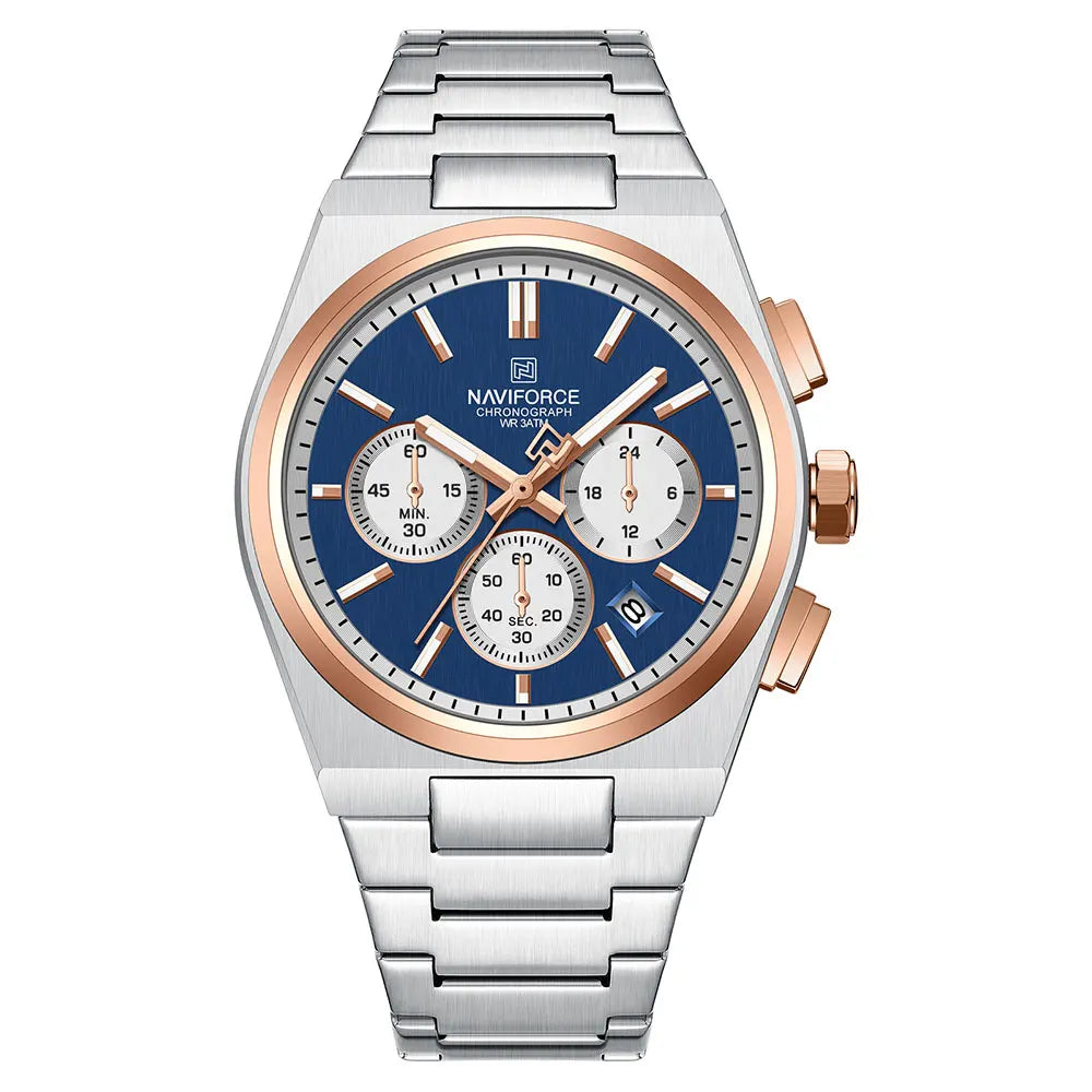 Stainless Steel Couple Watch