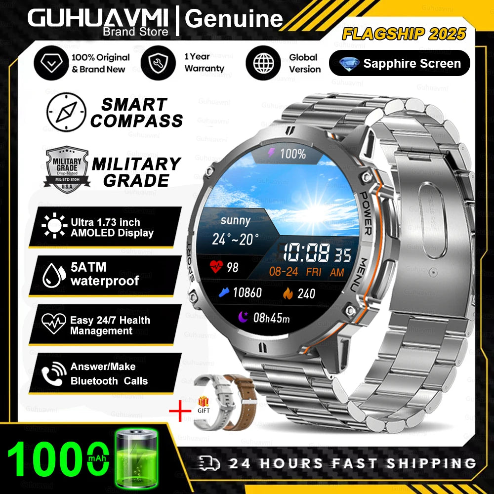 Rugged GPS Sport Smartwatch