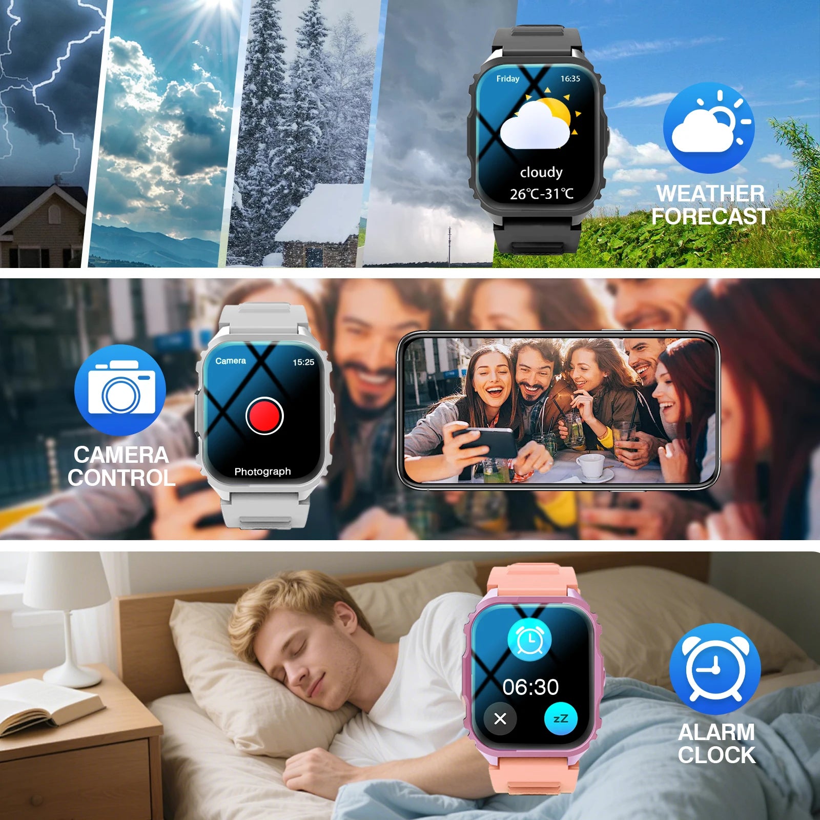 HD Calling Smartwatch