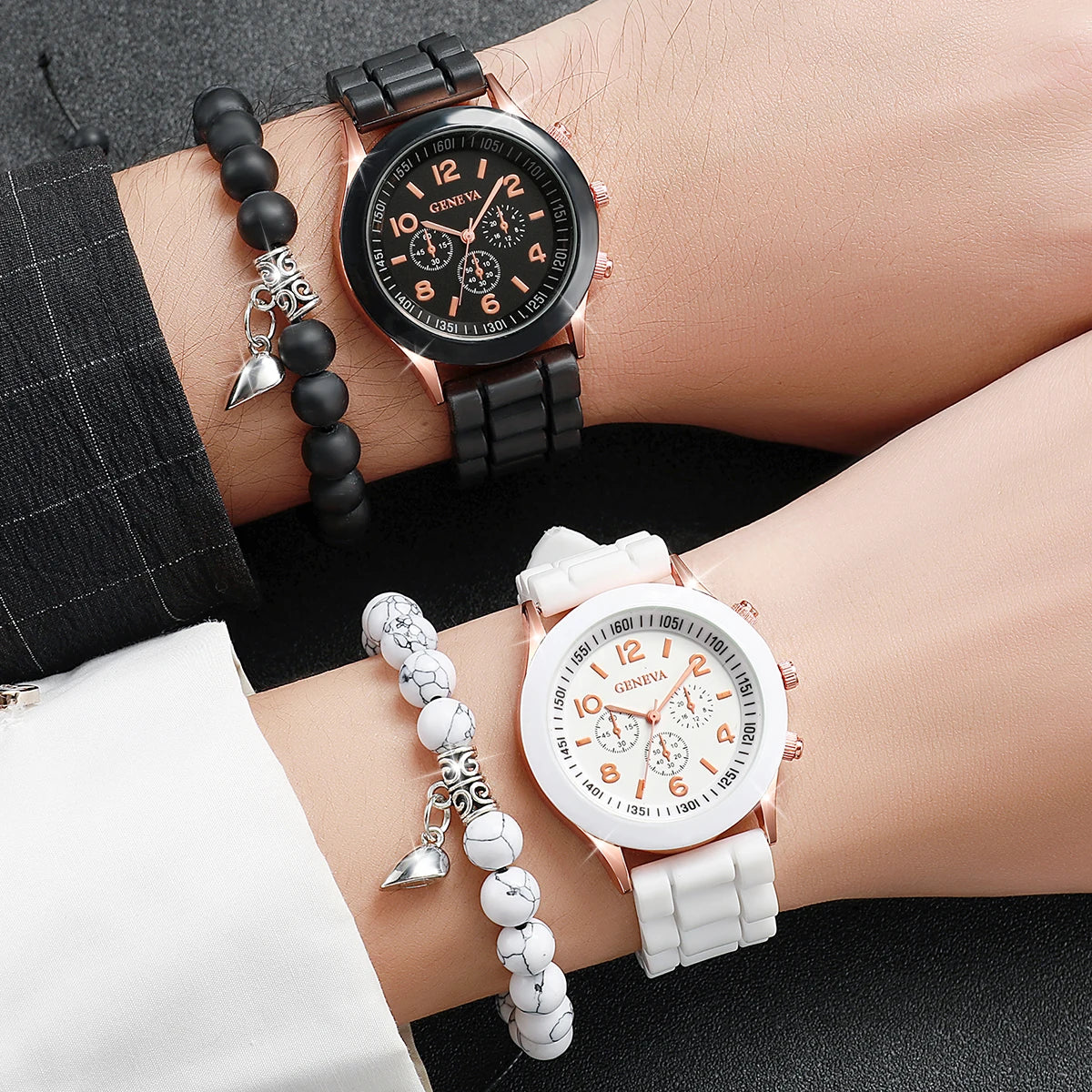 Matching Heart Couple Set