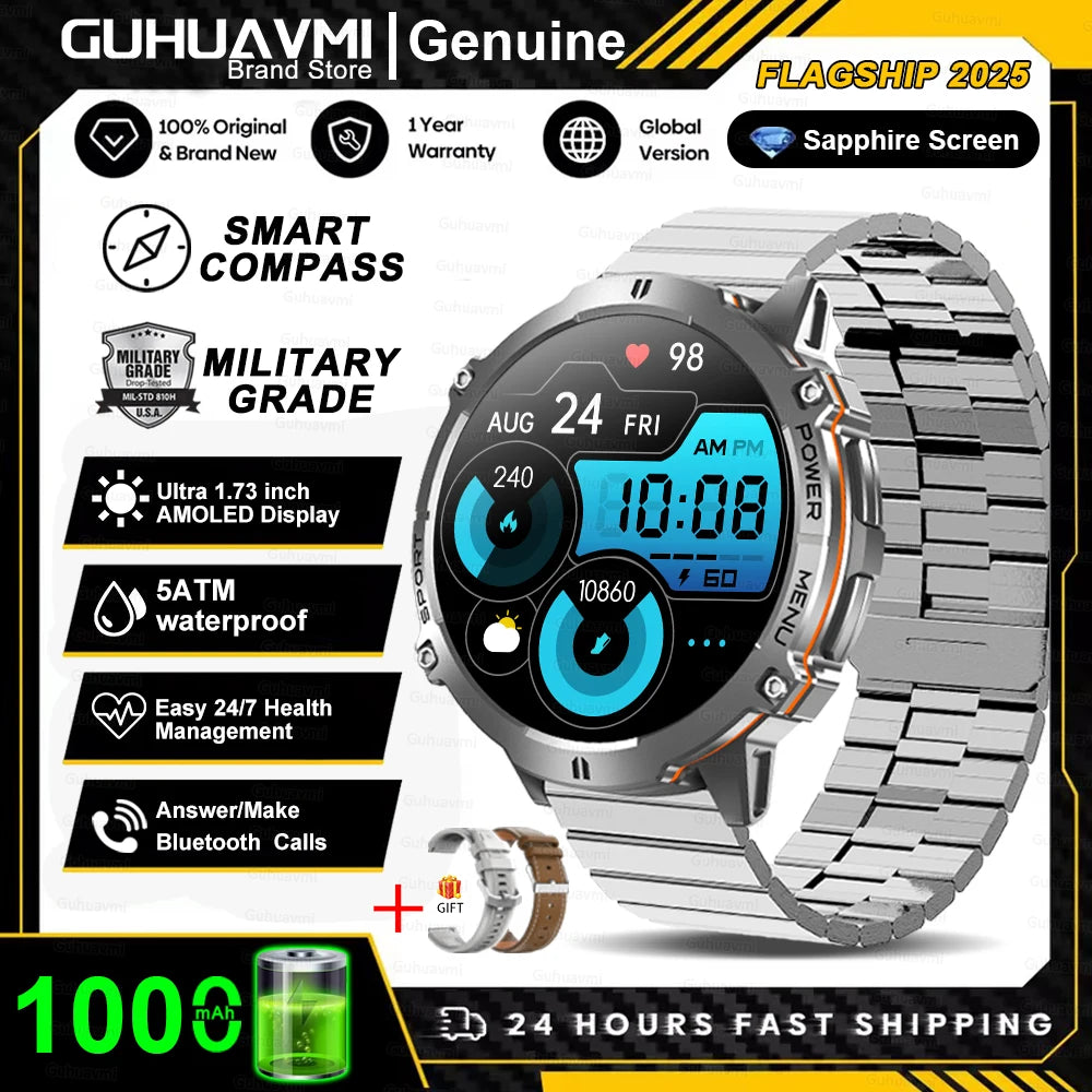 Rugged GPS Sport Smartwatch
