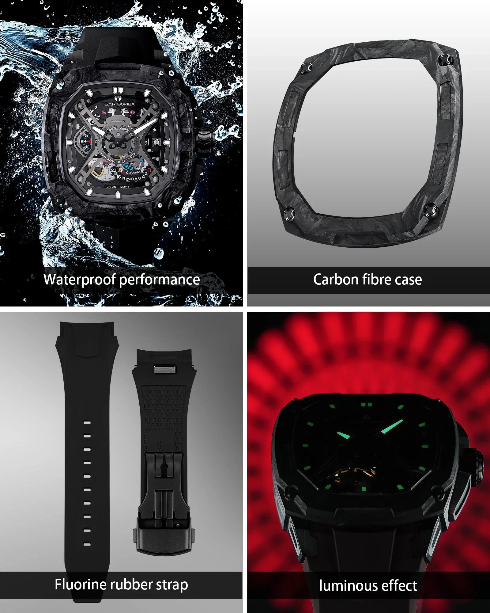 Carbon Fiber Watch