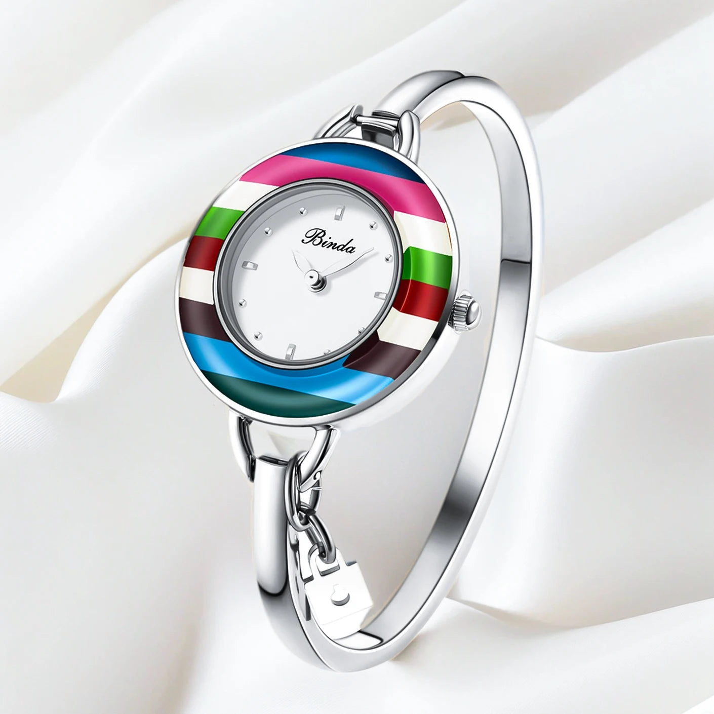 Rainbow Gold Watch