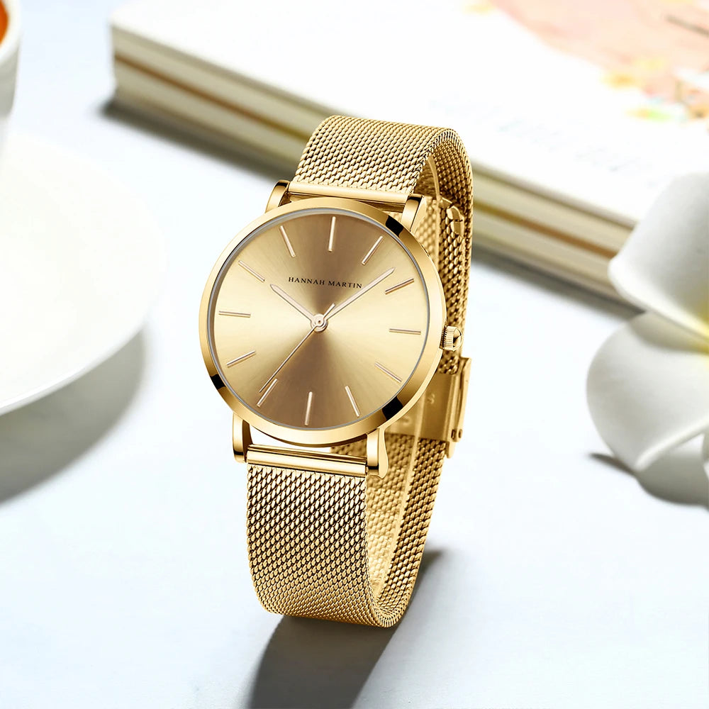 Rose Gold Bracelet Watch