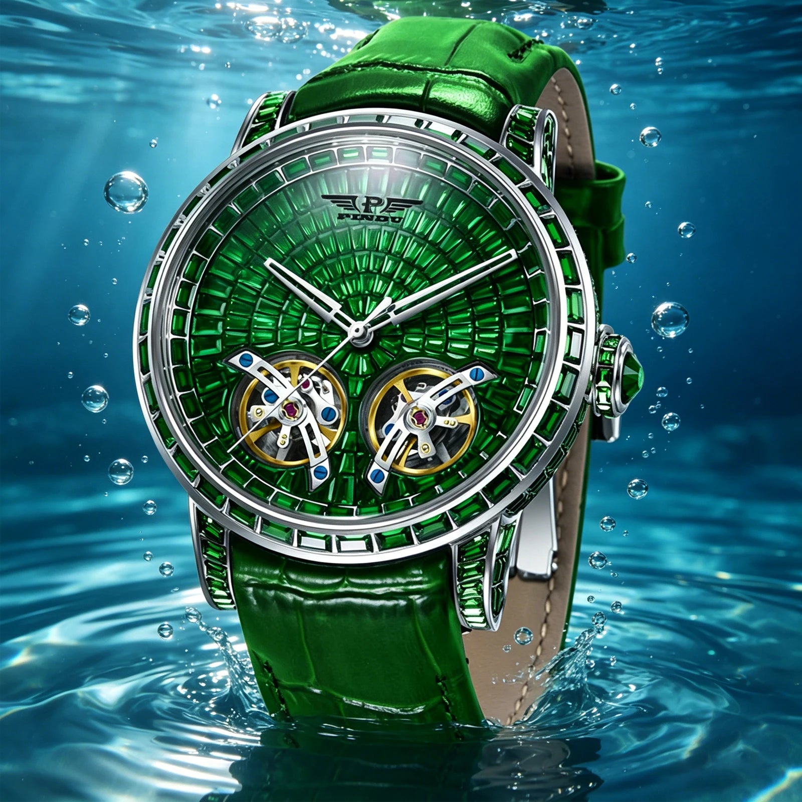 Double Flying Tourbillon