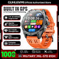 2026 Hot Sales Outdoor Durable GPS Sports Smart Watch Built-in GPS 1000mAh Battery 10ATM Waterproof 1.75" AOD Men Military Watch