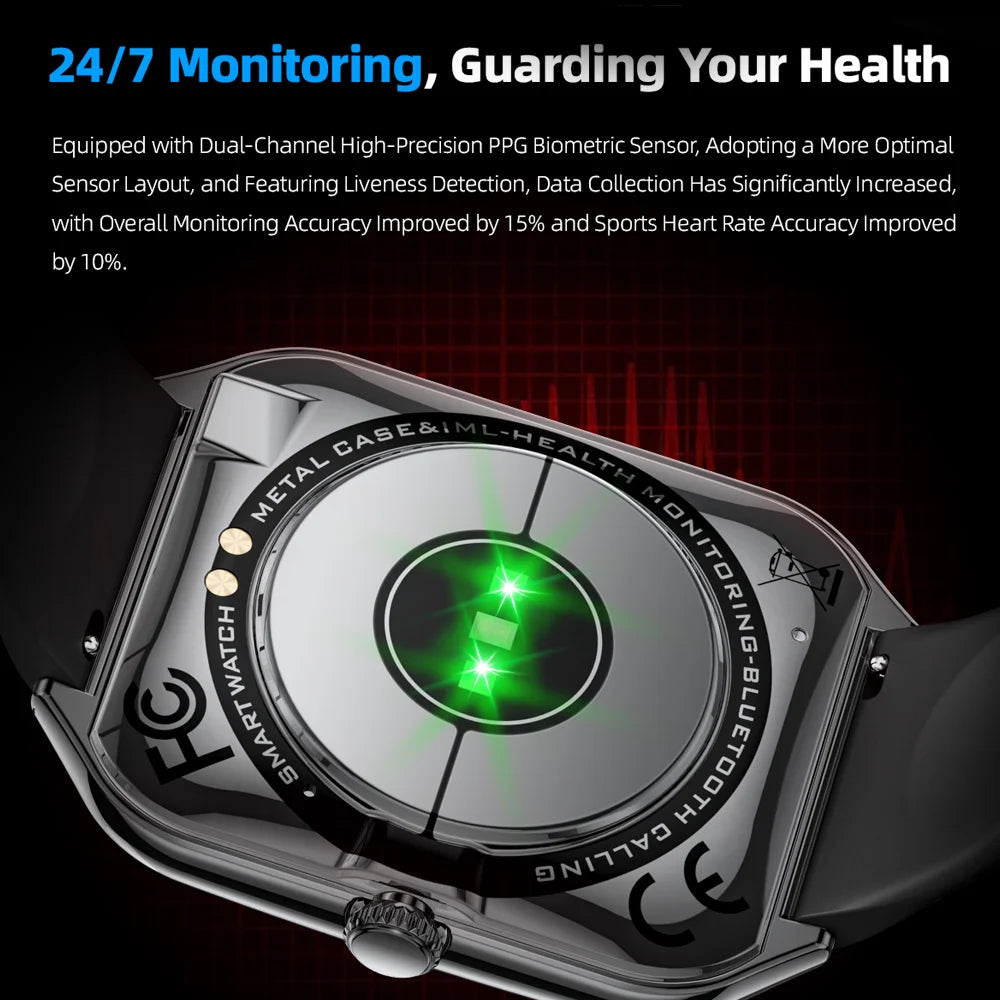 2026 New Ultra-thin Durable Women Smart Watch 1.96" Amoled Screen Sport Health Fitness Wireless Bluetooth Call Smartwatch