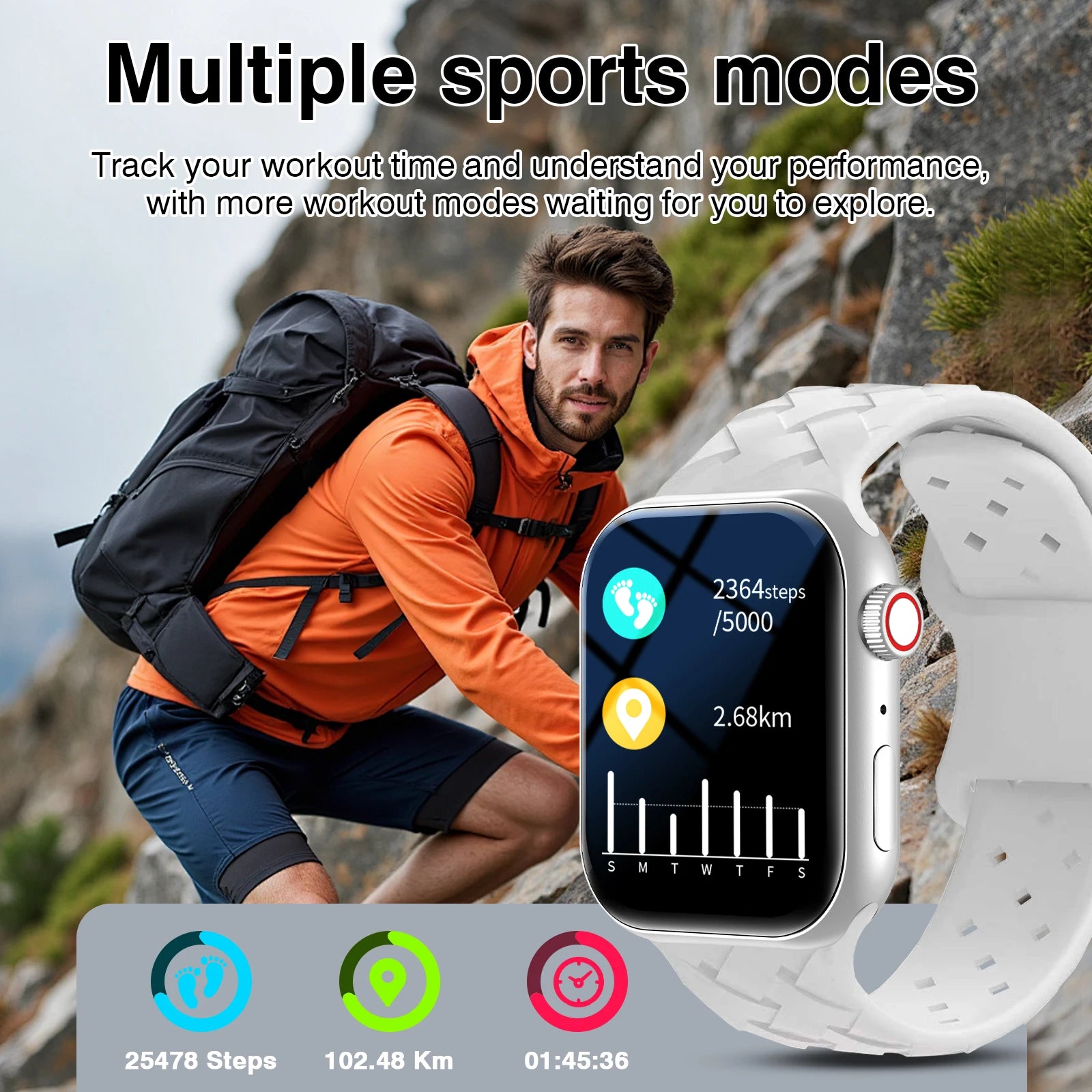 HD Touch Smartwatch