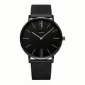 Minimalist Men's Watches Simple Fashion Ultra Thin Quartz Watch Man Leisure Metal Mesh Belt Business Male Clock reloj de hombre