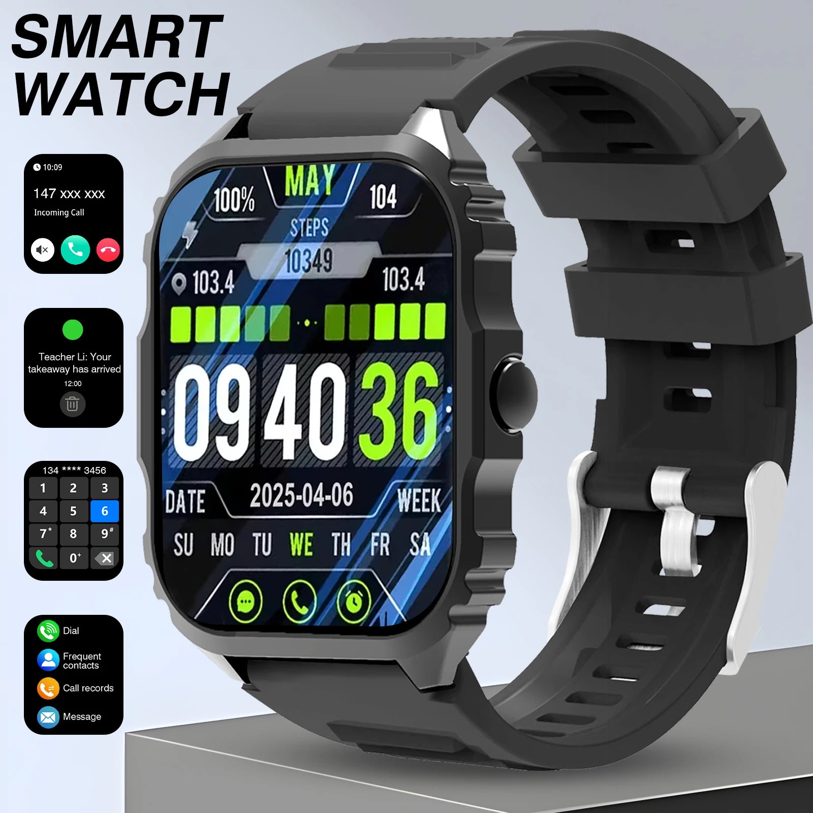 HD Calling Smartwatch