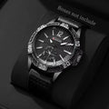 Fashion Men's Watch Casual Leather Strap Men Business Wrist Watches Reloj Hombre（Without Box）