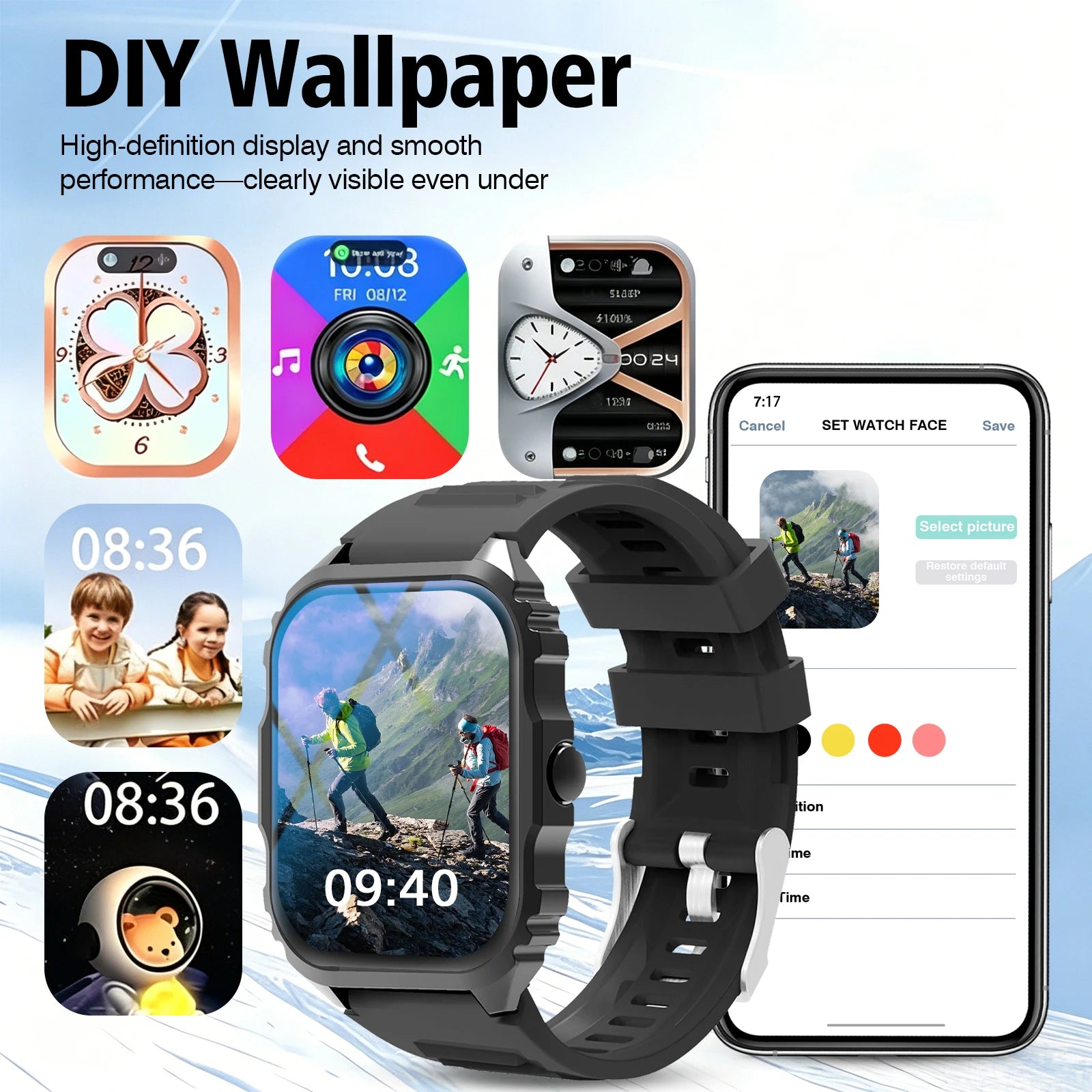 HD Calling Smartwatch