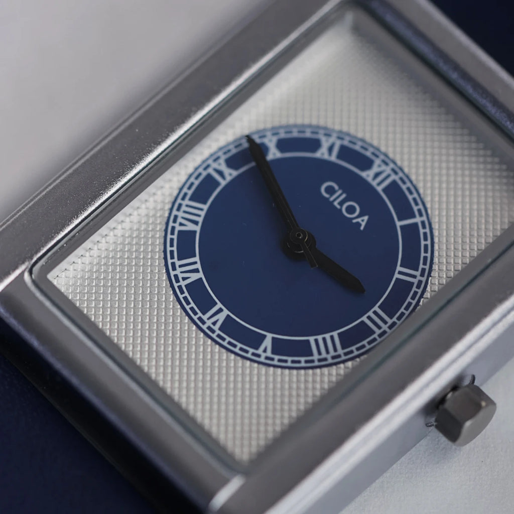 CILOA New Men's Retro-Style Business-Casual Square Quartz Waterproof Watch