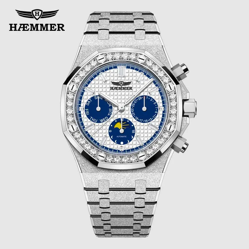 Diamond Multifunction Watch