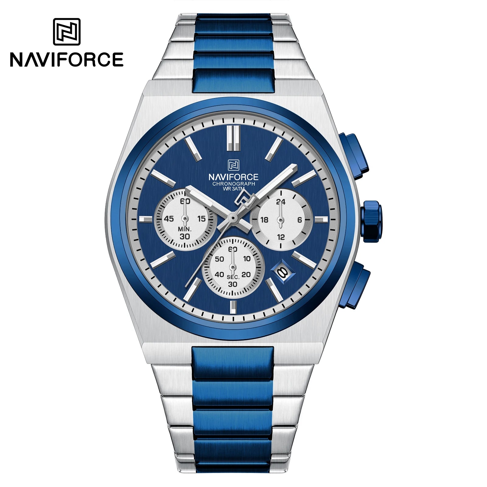 Stainless Steel Couple Watch