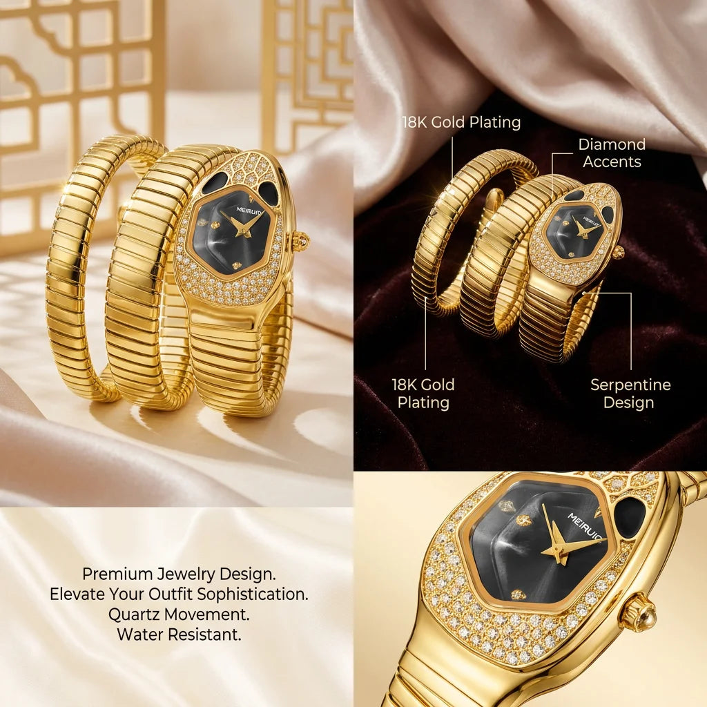Snake Bracelet Watch